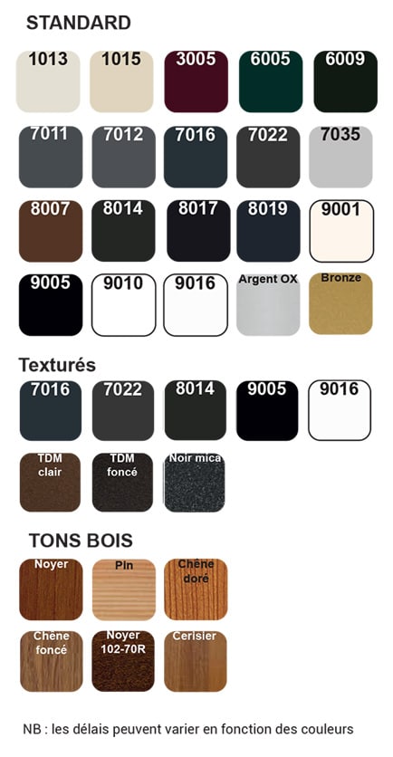 Coloris Moustiquaires