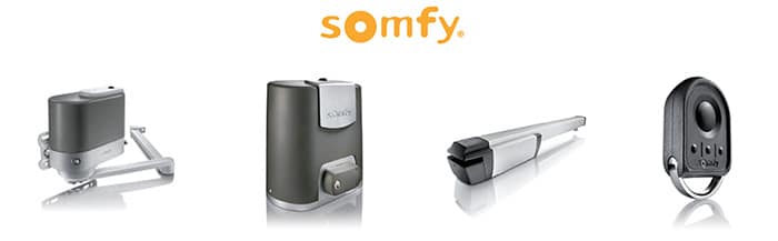Motorisations Somfy pour portails Calfeutral